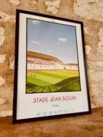 affiche déco fans du stade français rugby paris