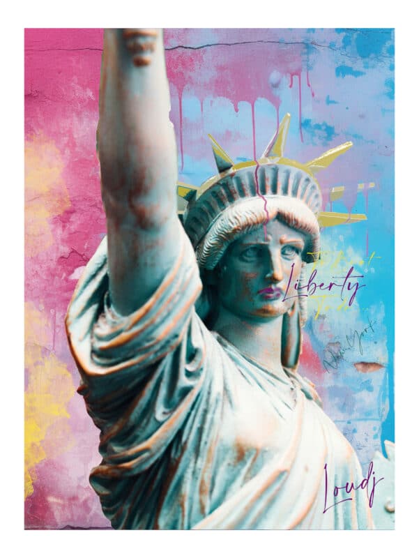 Affiche Statue de le Liberté New-York USA Amérique Etats-Unis