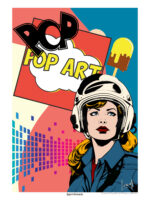 Affiche Pop Art Pilote Edition limitée 30 exemplaires