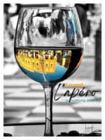 Affiche Apéro Renversant Place Massena Nice Verre de vin